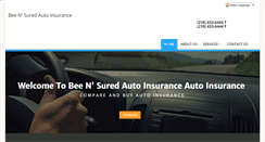 Desktop Screenshot of beeninsured.com