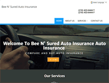 Tablet Screenshot of beeninsured.com